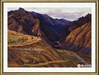 苏高礼_落日山水好_br_Scenic Beauty under the Setting Sun